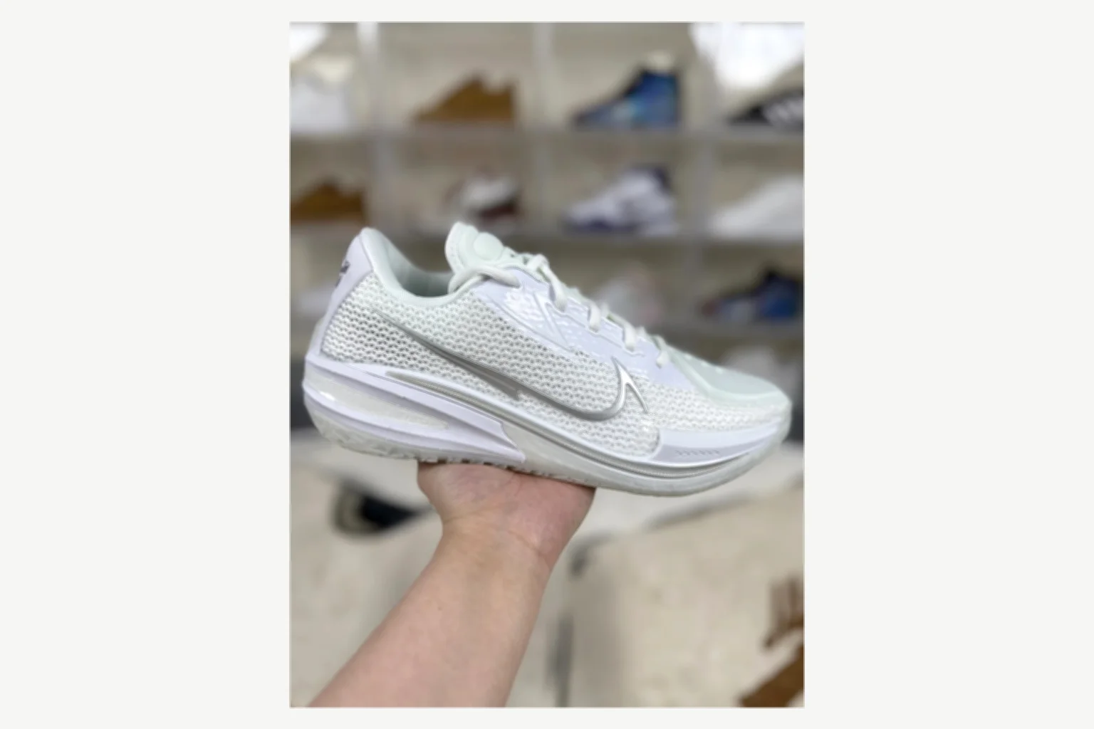 Nike Air Zoom GT Cut 1 Silver Gray Low Top Kakobuy find scout product image thumbnail 2